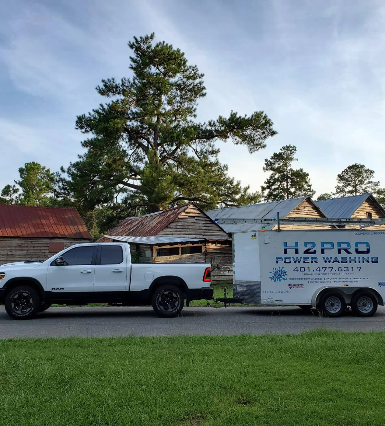 h20 pro vehicle and trailer
